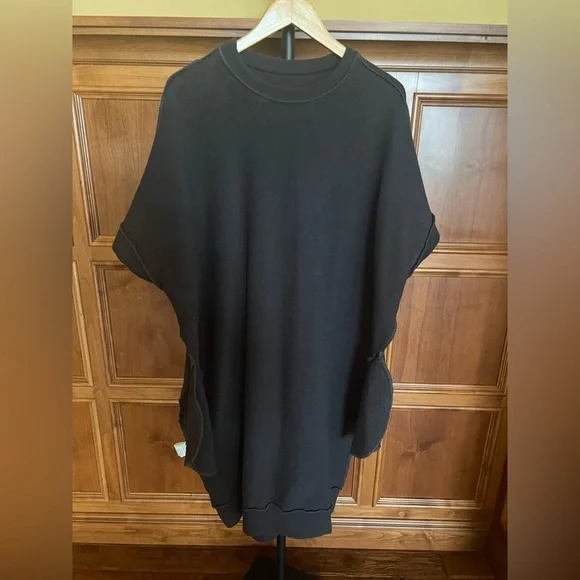 Yohji Yamamoto Sweatshirt Dress Charcoal Gray Size S - Picture 15 of 17